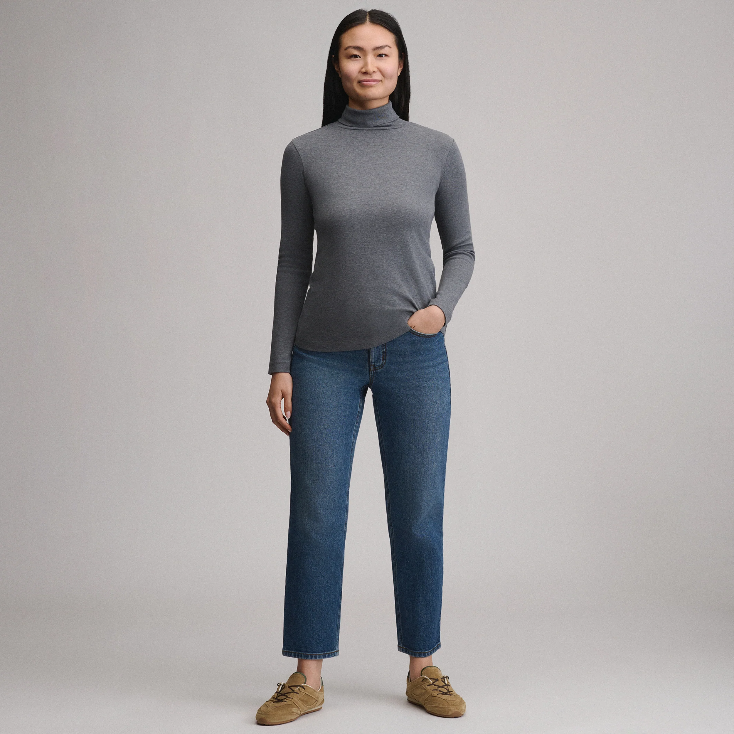 Women's Long-Sleeve Everyday Turtleneck