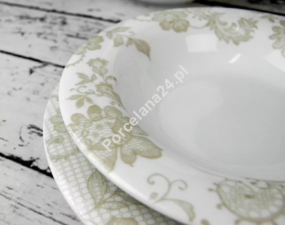 Serwis obiadowy (25 el.) Bogucice - Glamour 915 - WYPRZEDAŻ (W822)