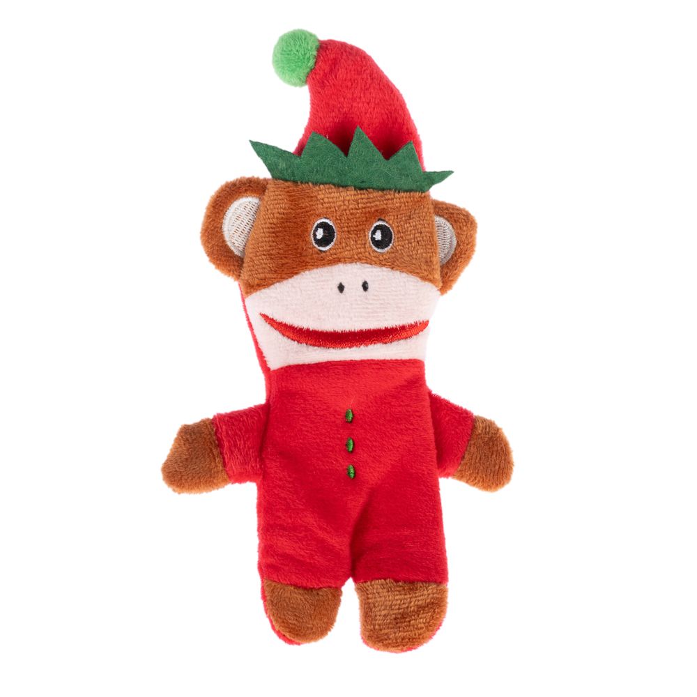 TIAKI Christmas Monkey Cat Toy