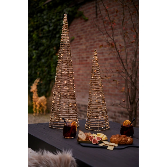 Weihnachtsfigur, Rentier, 360 Lichter, warmweiß