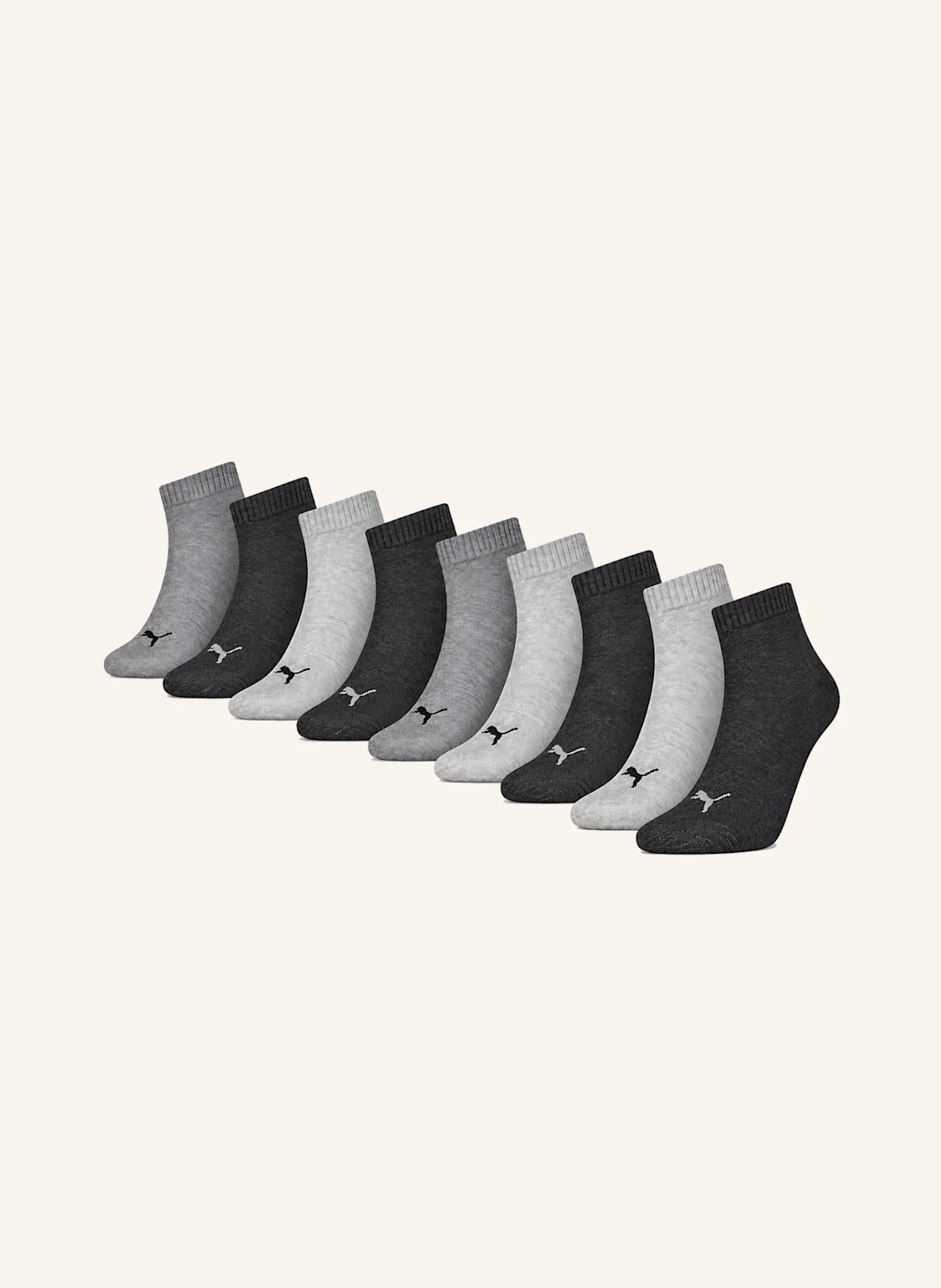 PUMA Socken QUARTER 9-PACK