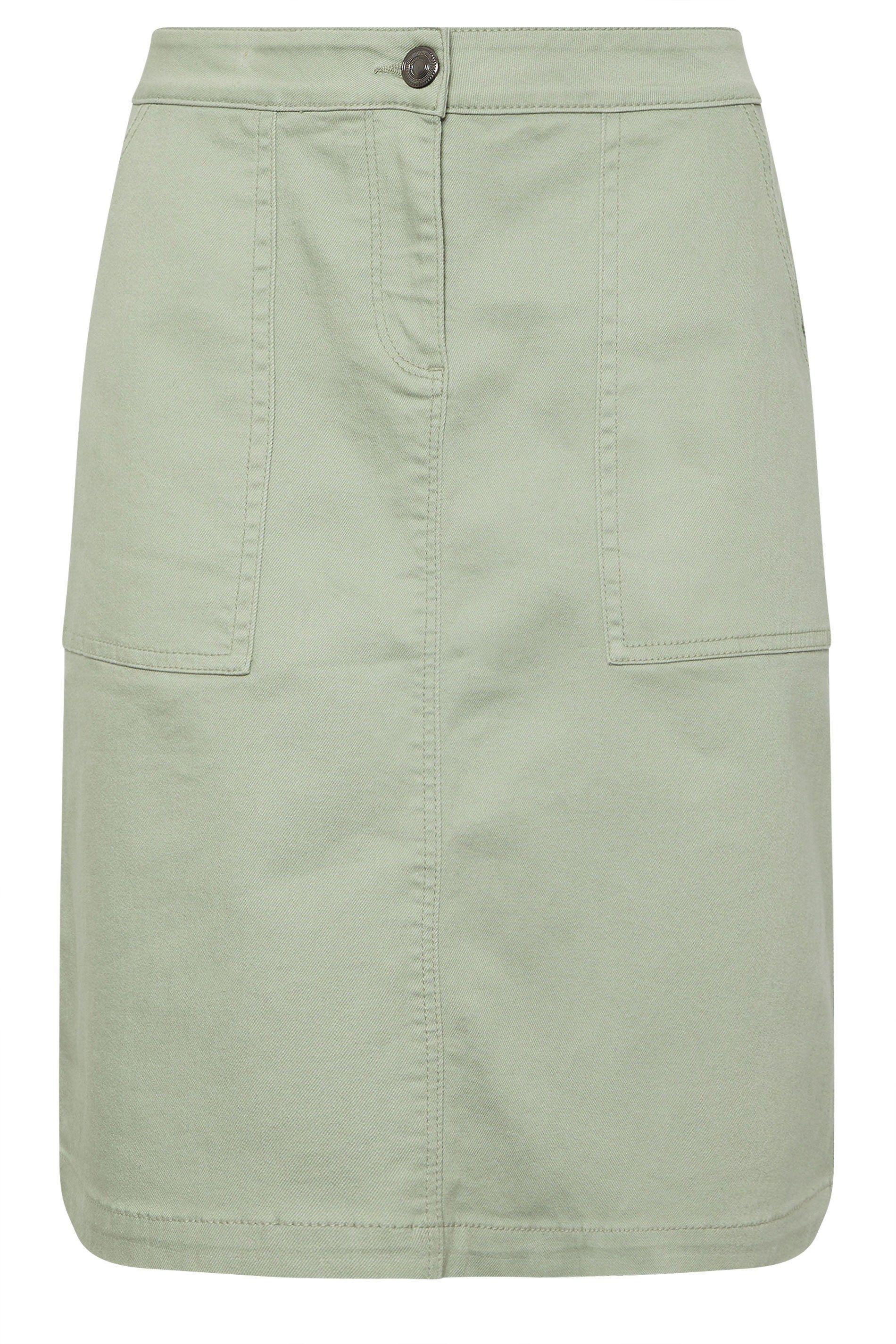 M&Co Midi Denim Skirt