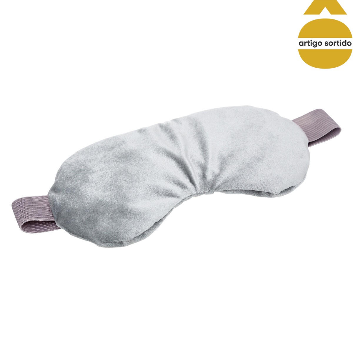 Máscara com microbolas cinza