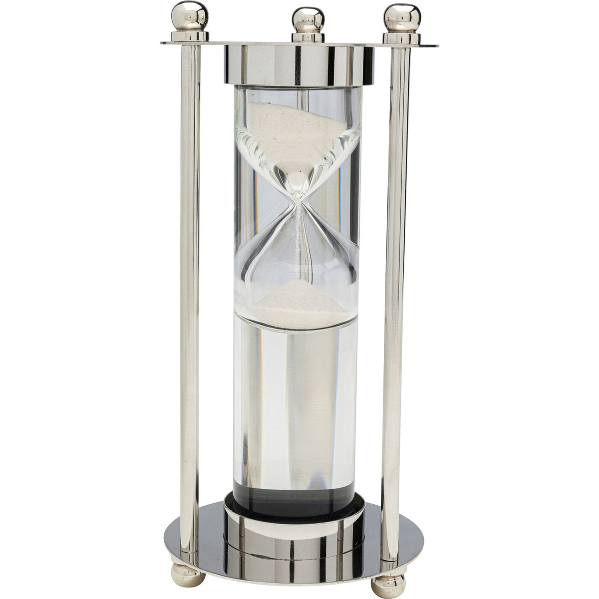 Kare Design Zandloper Tempo zilver