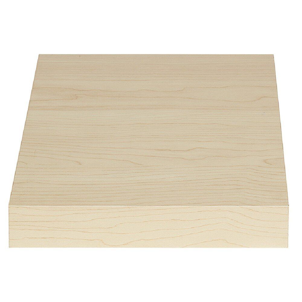 étagère murale carrée bois beige