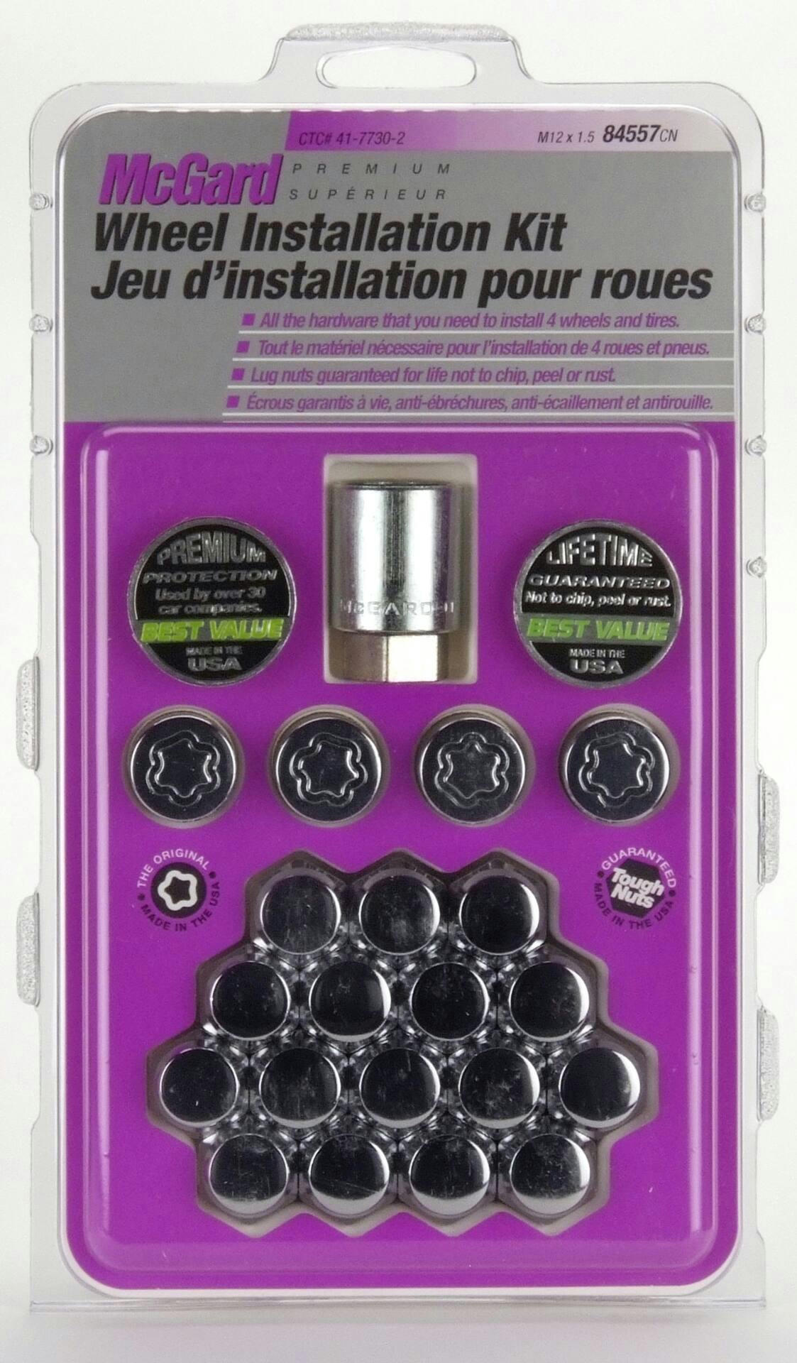 McGard 84557 Cone Seat Locking Install Kit