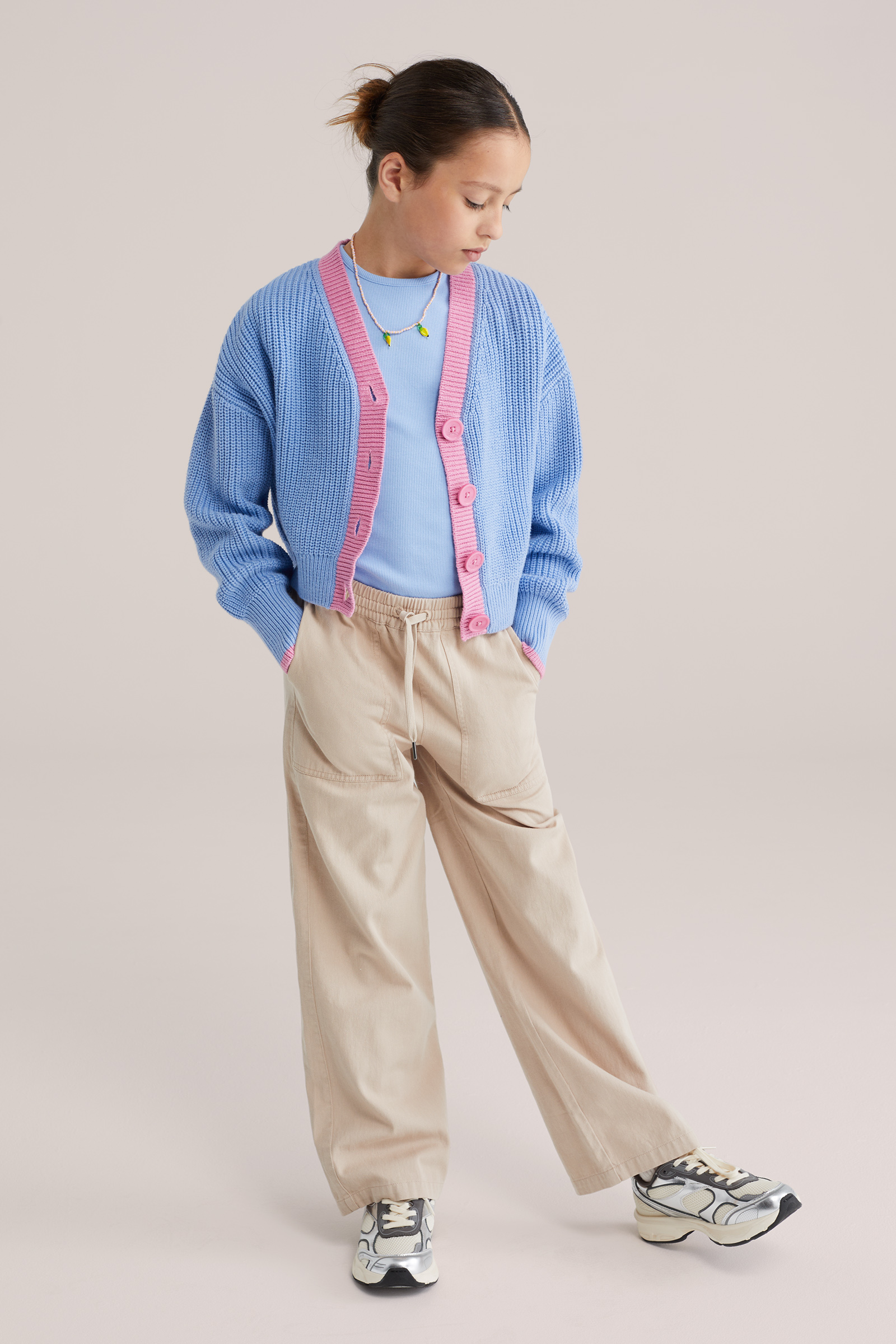 Meisjes straight leg broek