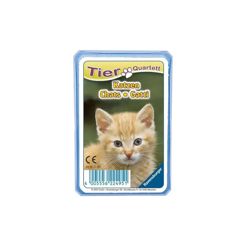 Kartenspiel Quartett Katzen