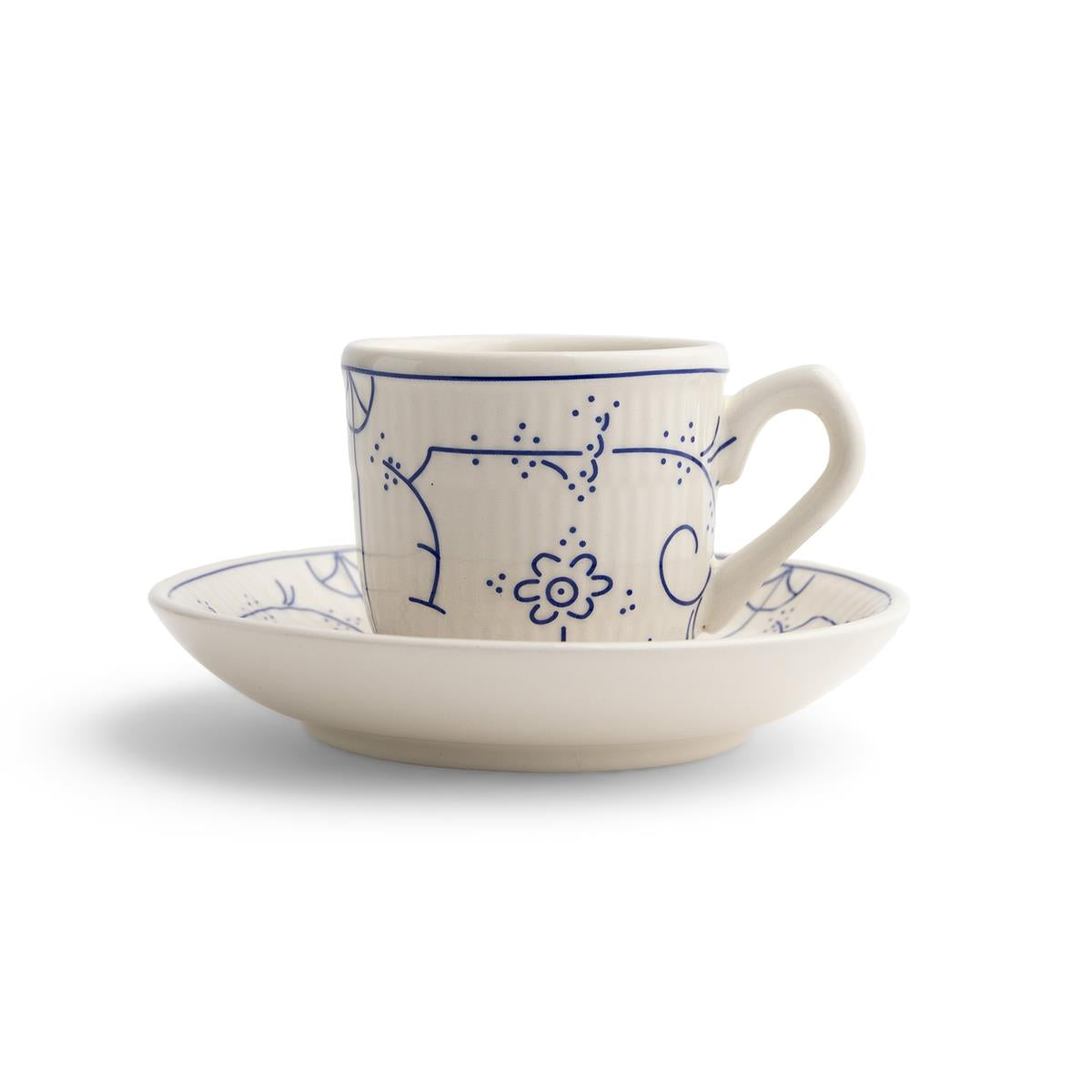 Royal Boch kop & schotel Copenhague - set van 6 - 0,12L - keramiek