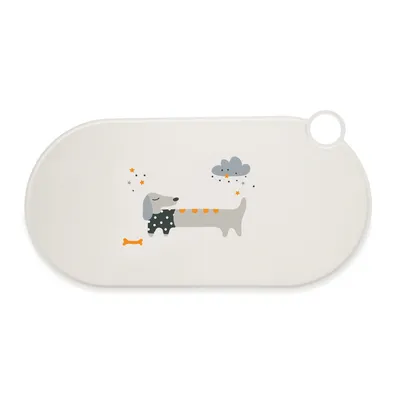 TIAKI Silicone Bowl Mat Aston Dachshund