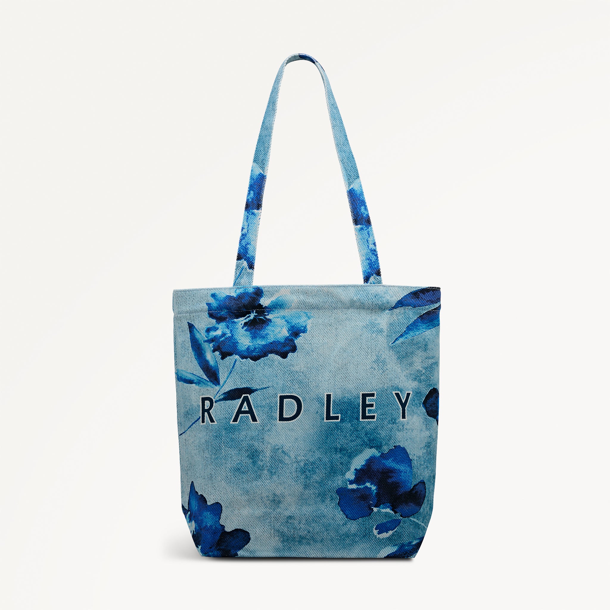 Painterly Floral - Medium Open Top Tote
