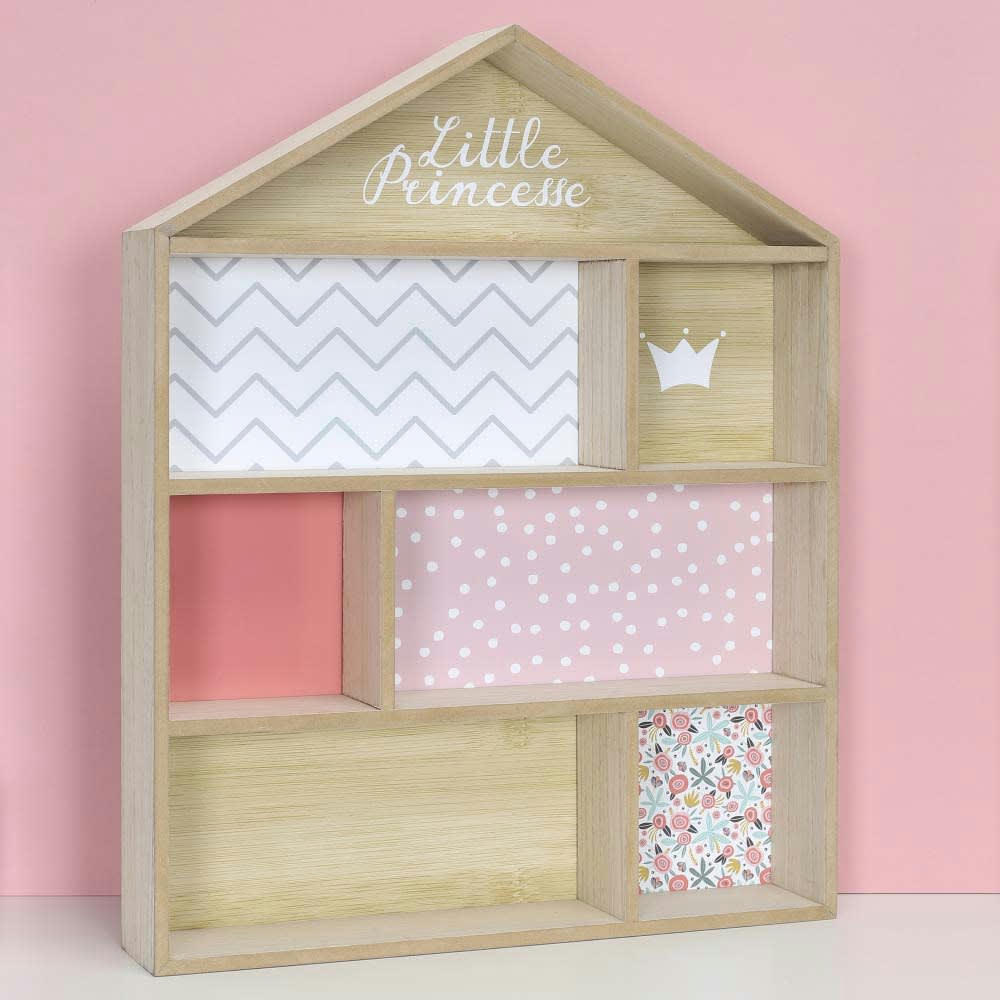- Etagère maison en bois petite princesse