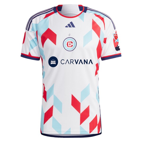 Chicago Fire adidas 2024 A Kit For All Authentic Custom Jersey – White