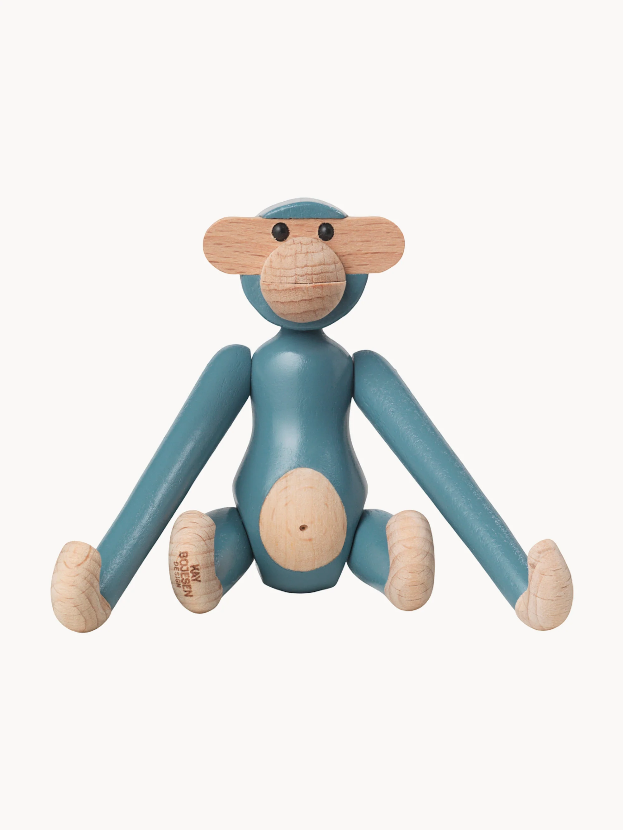 Deko-Objekt Monkey Mini aus Buchenholz