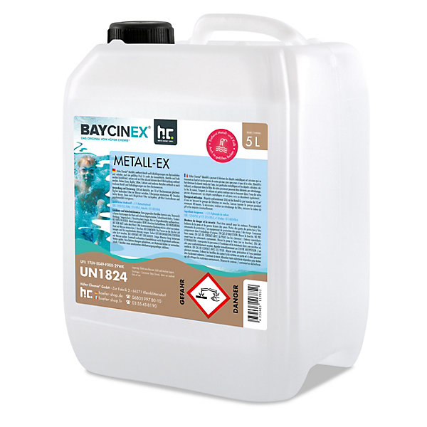2 x 5 L Séquestrant Métaux Anti-métaux, élimine Fer, Cuivre, Argent Et Calcium, Réduit La Dureté Totale De L'eau