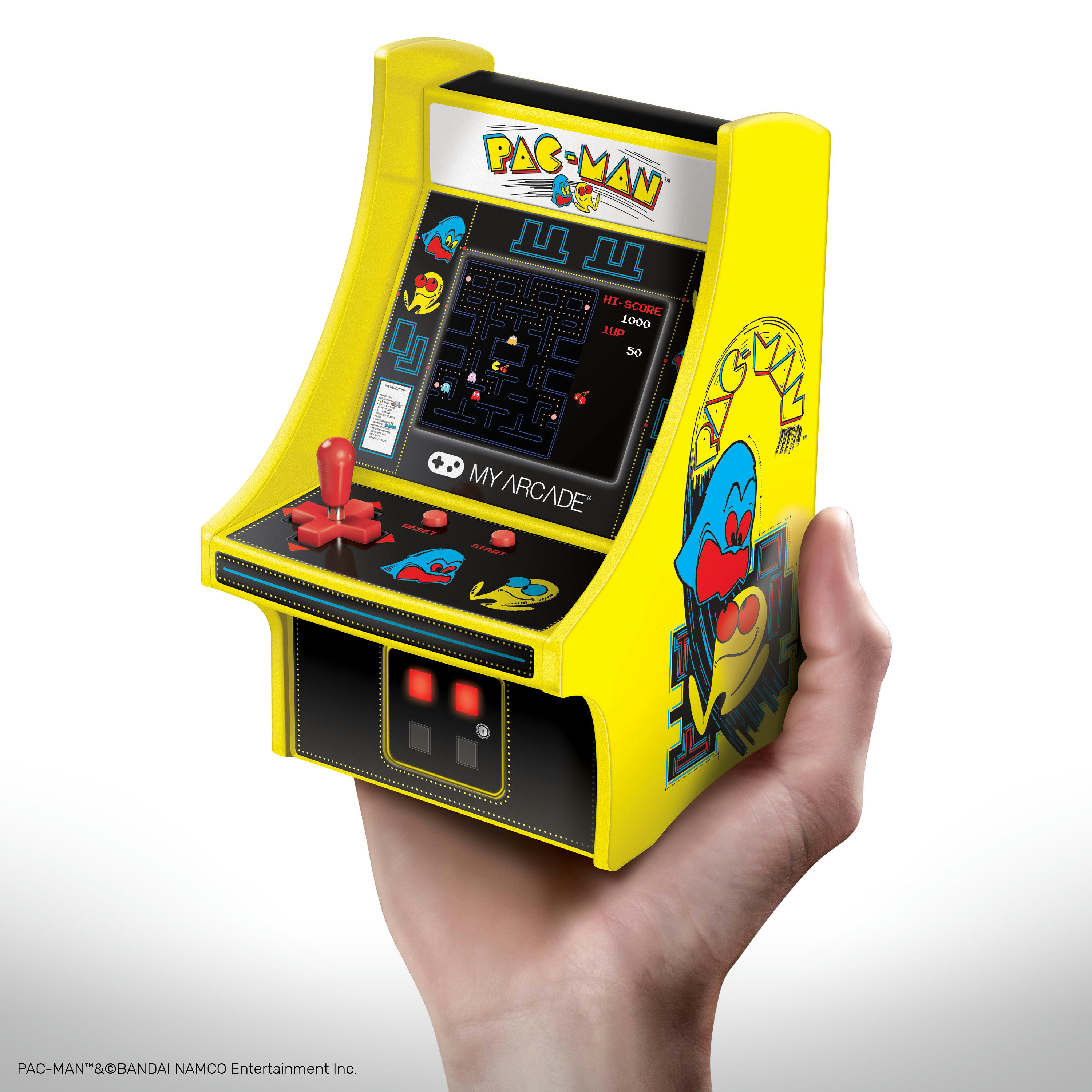 - Console mini Pac man