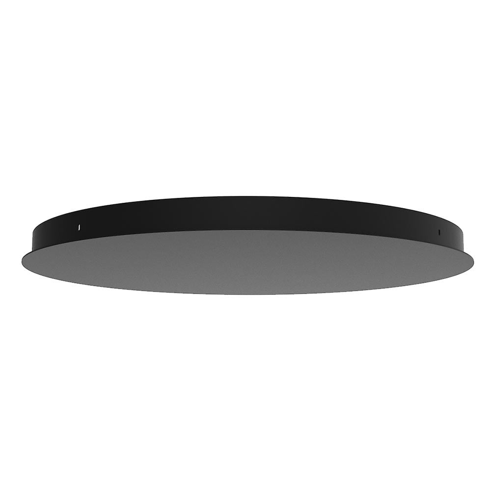 Ylumen plafondplaat rond - 50 x 3.5  cm - zwart