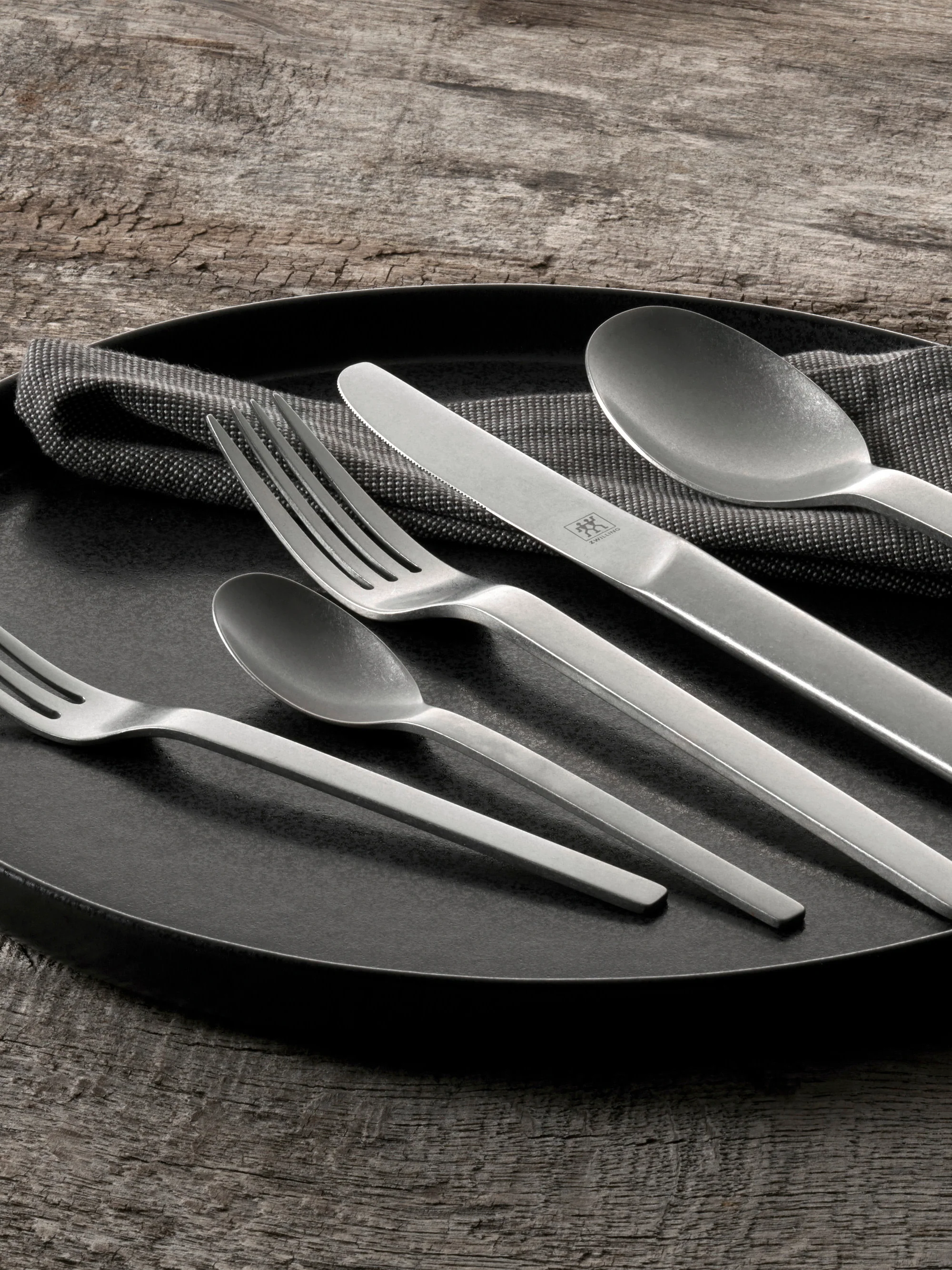 Edelstahl-Besteck-Set Minimale, 6 Personen, 30er-Set