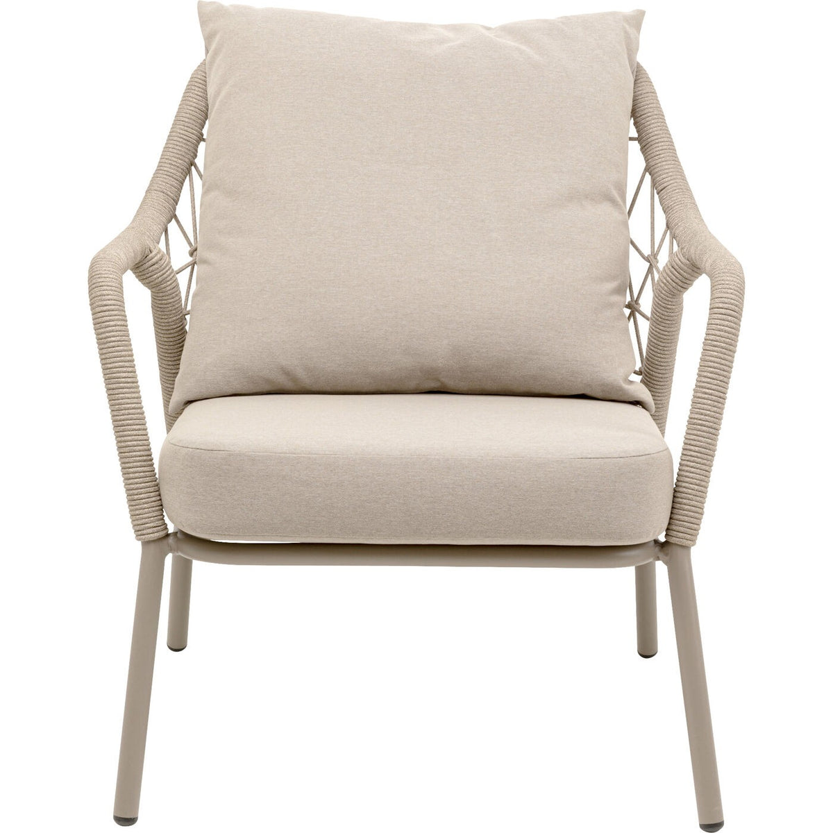 Kare Design Tuinfauteuil Milos beige