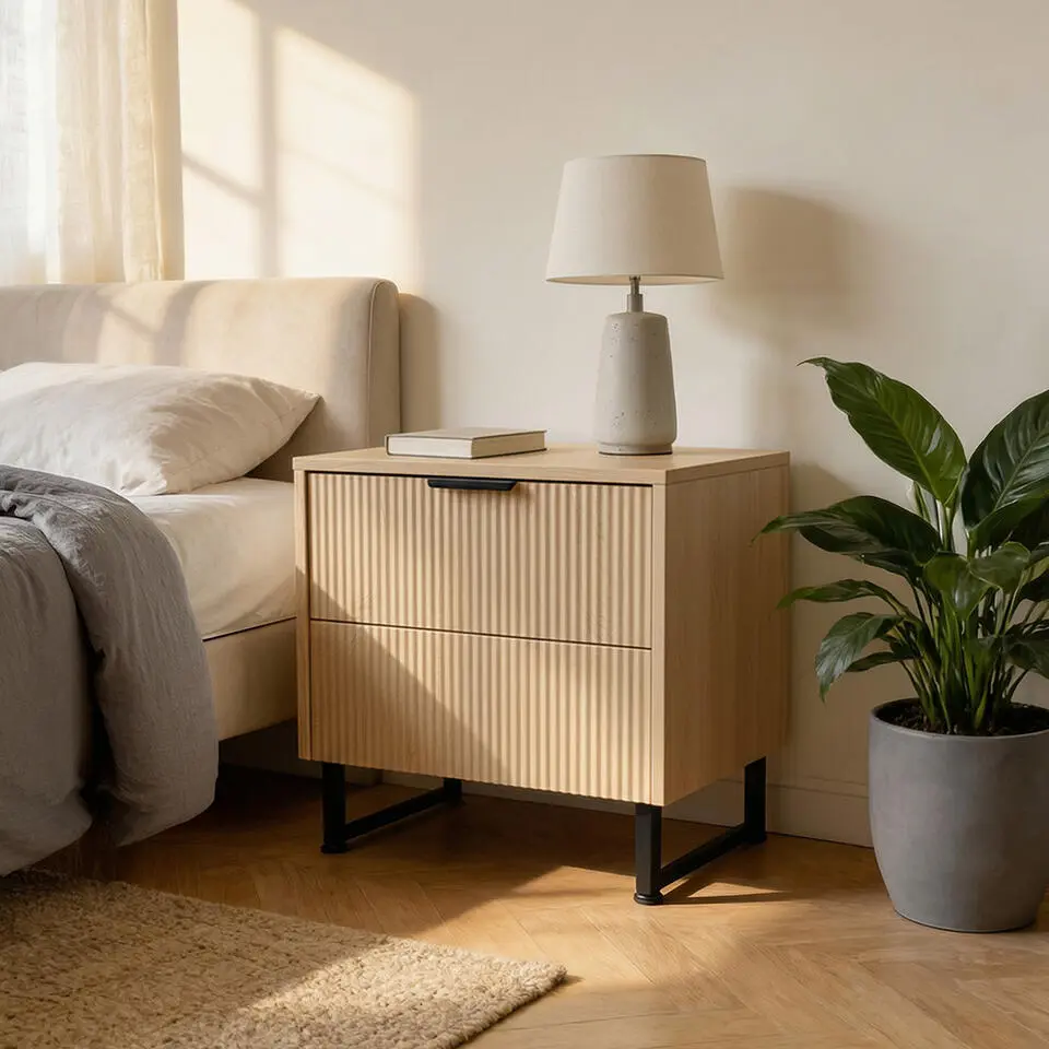 HOME DELUXE Nachtkastje NYLA - 45 x 61 cm