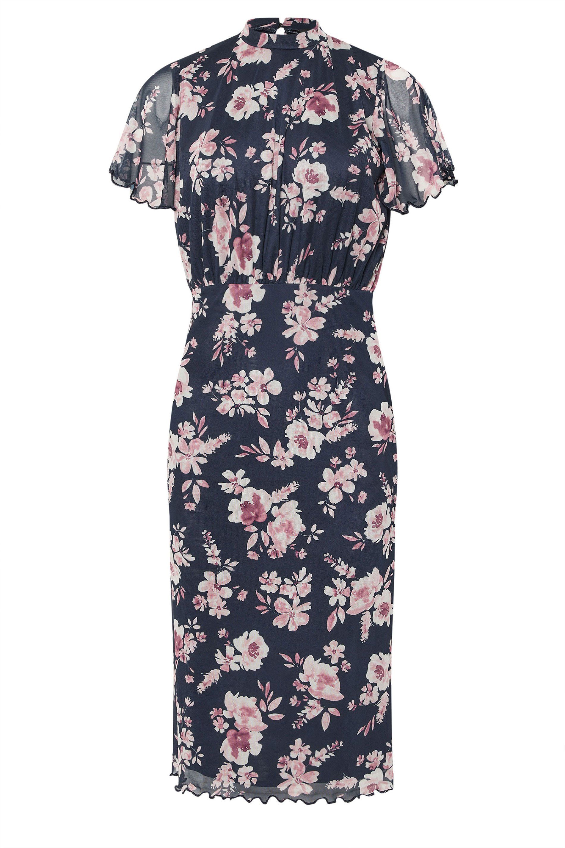 PixieGirl Petite Floral Mesh Dress