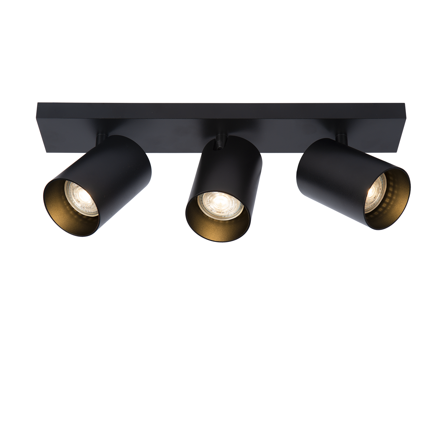 Atmooz Plafondlamp Nuo 3 - Zwart Metaal - Opbouw Plafondspot