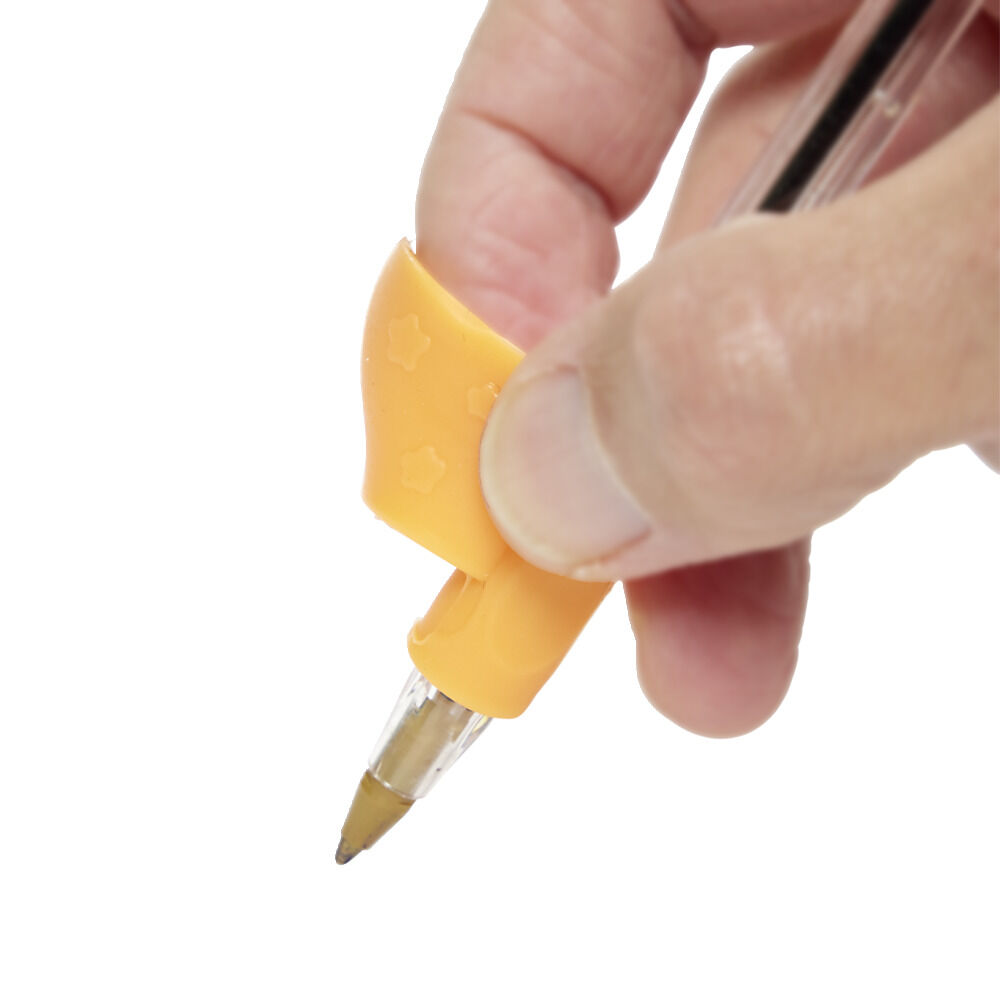 Adaptateur de crayon ou stylo pour bon positionnement doigt 2 pièces