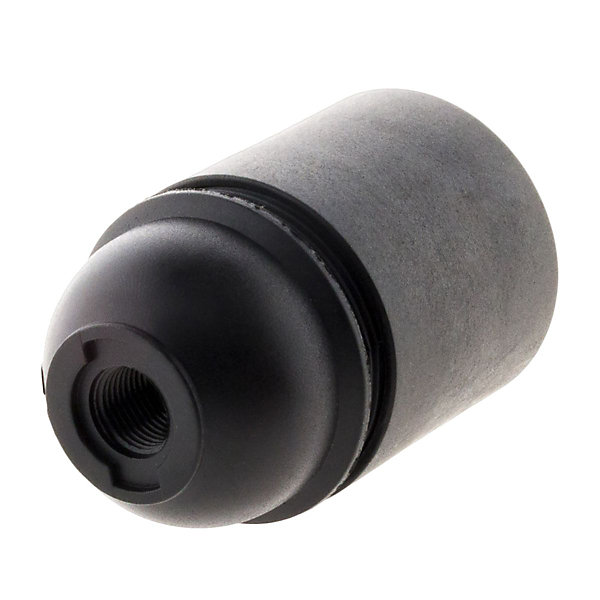 Douille lisse sans bague E27 - Noir - Zenitech