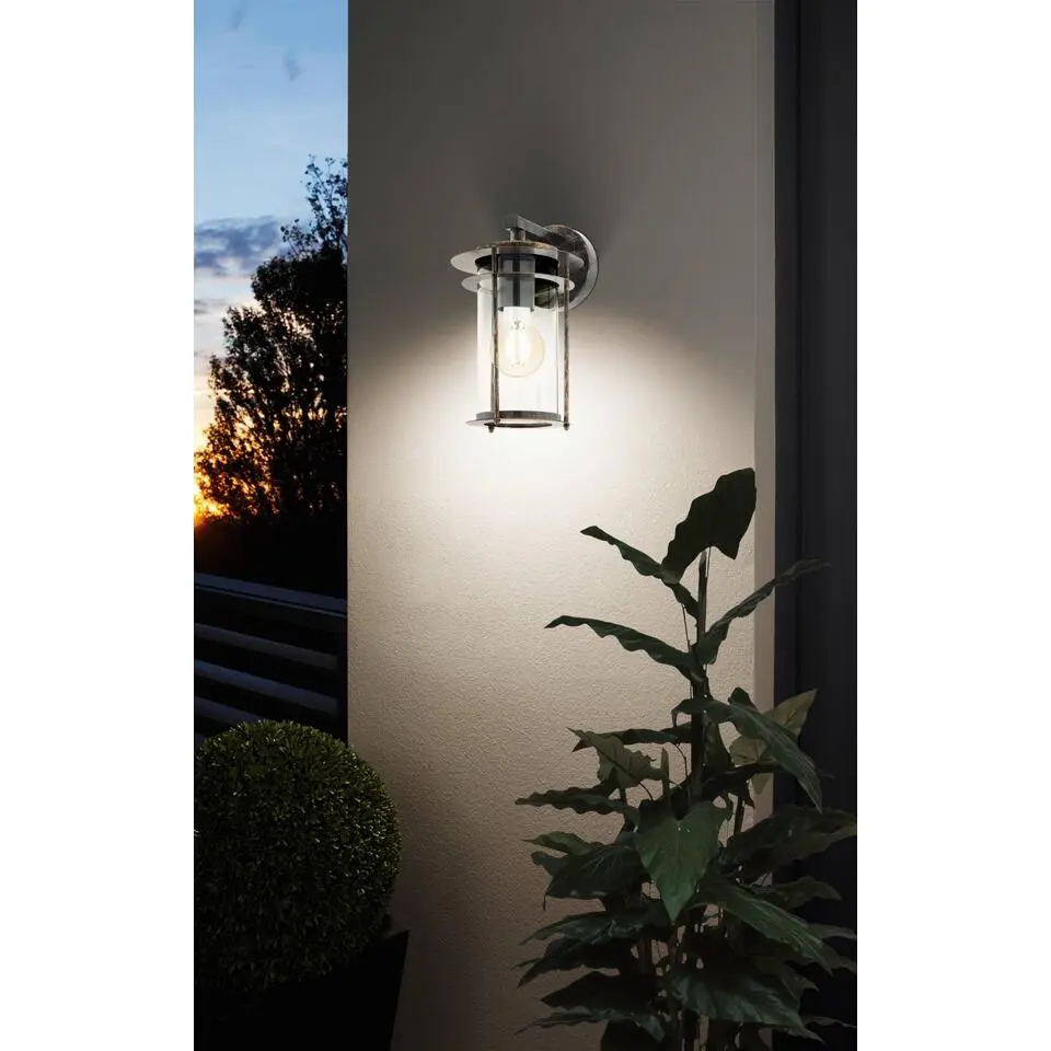 EGLO Valdeo Wandlamp - E27 - 27,5 cm - Koper Antiek