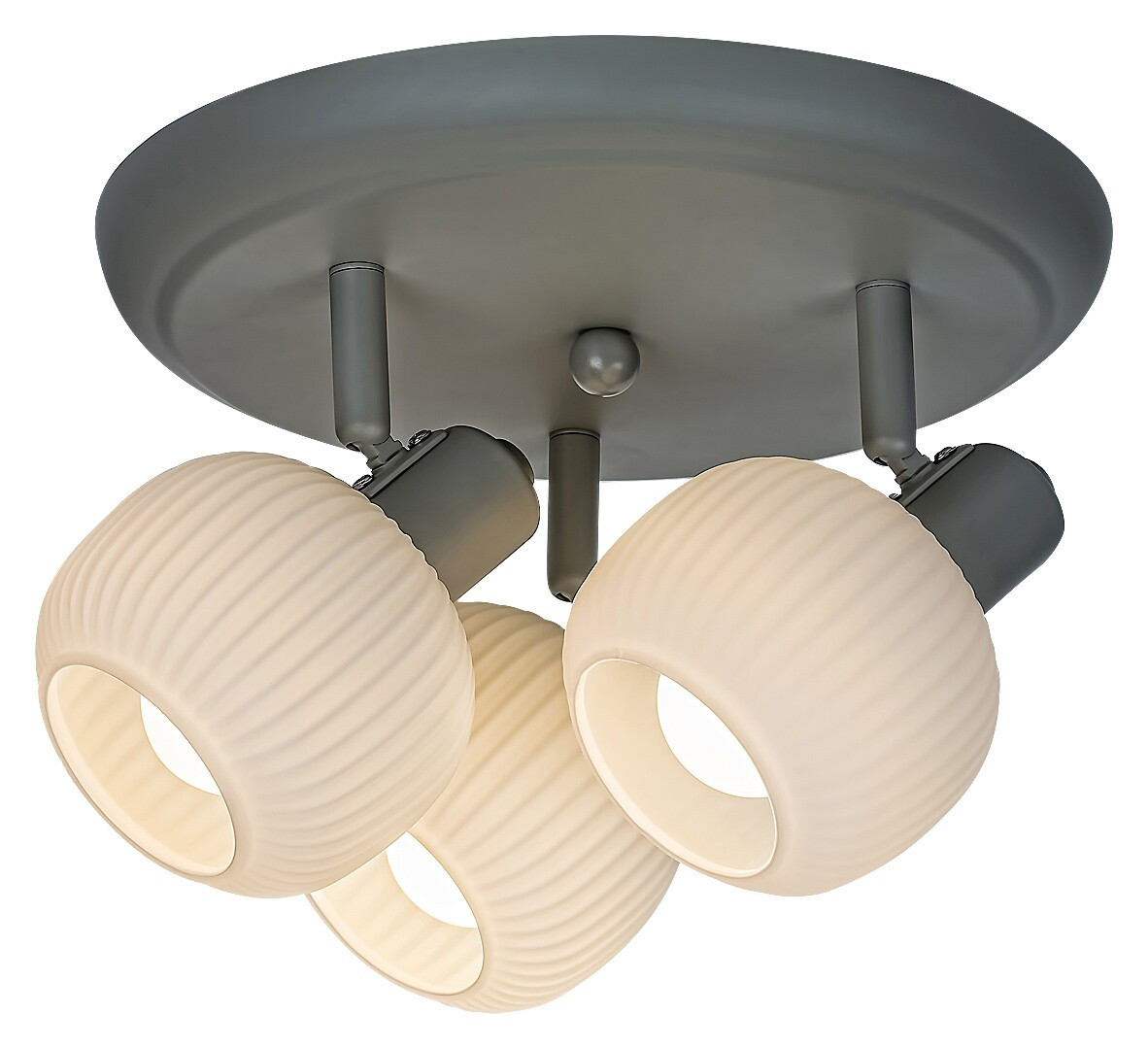 Lampa sufitowa zielono-biała Soraya 3xE14x40W wym: 15x30x30 cm Rabalux