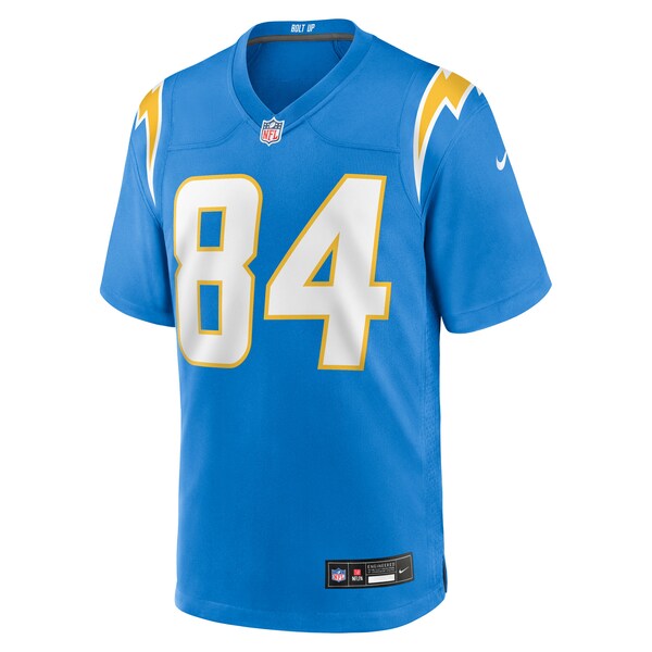 KeAndre Lambert-Smith Los Angeles Chargers Nike Team Game Jersey -  Powder Blue