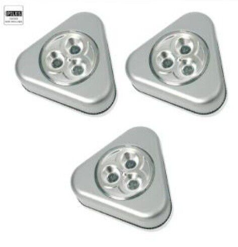 Conjunto 3 lâmpadas led de presença