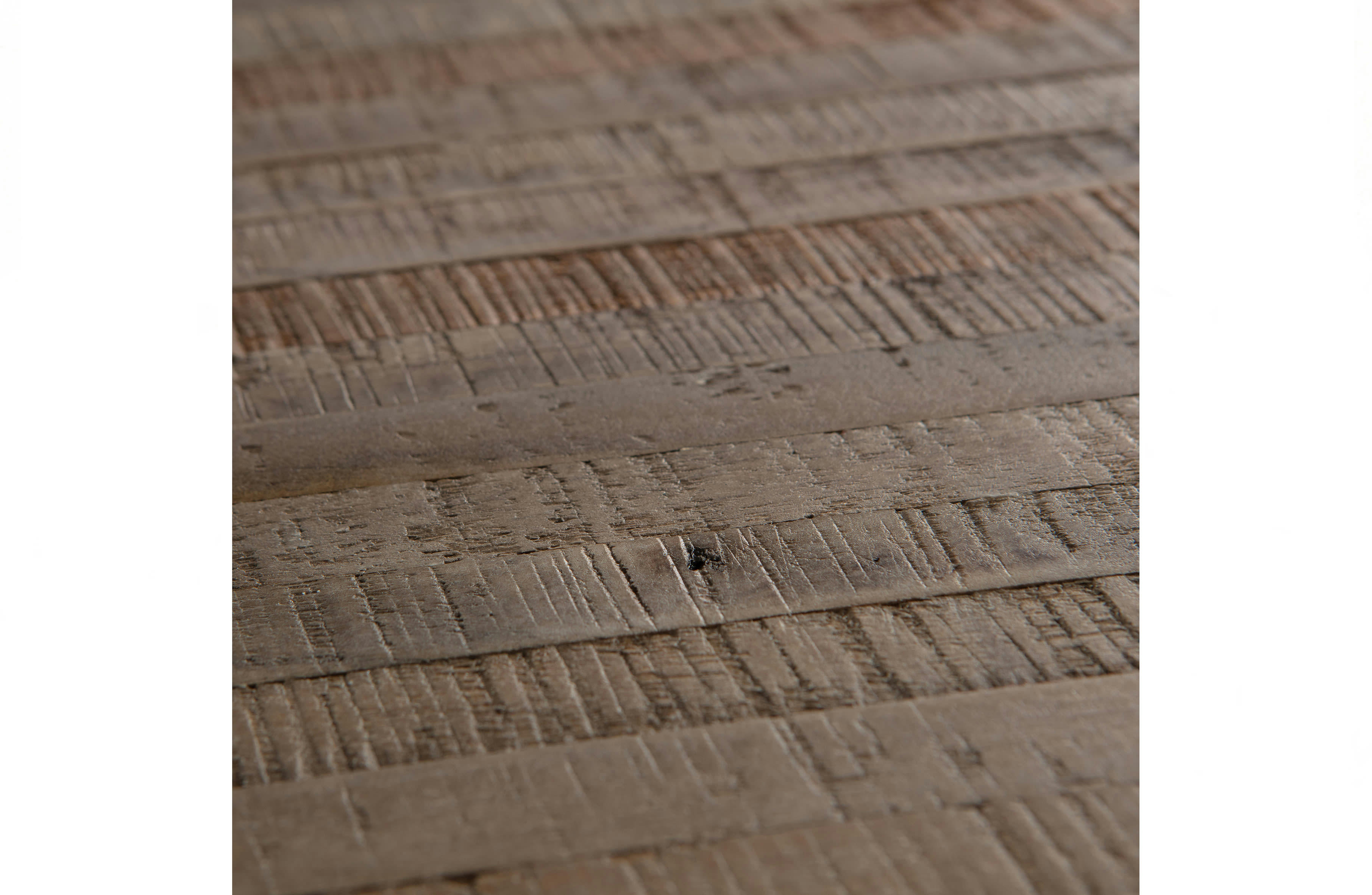 MAXIME - Table à manger en teck recyclé 6 personnes, 180x90 cm