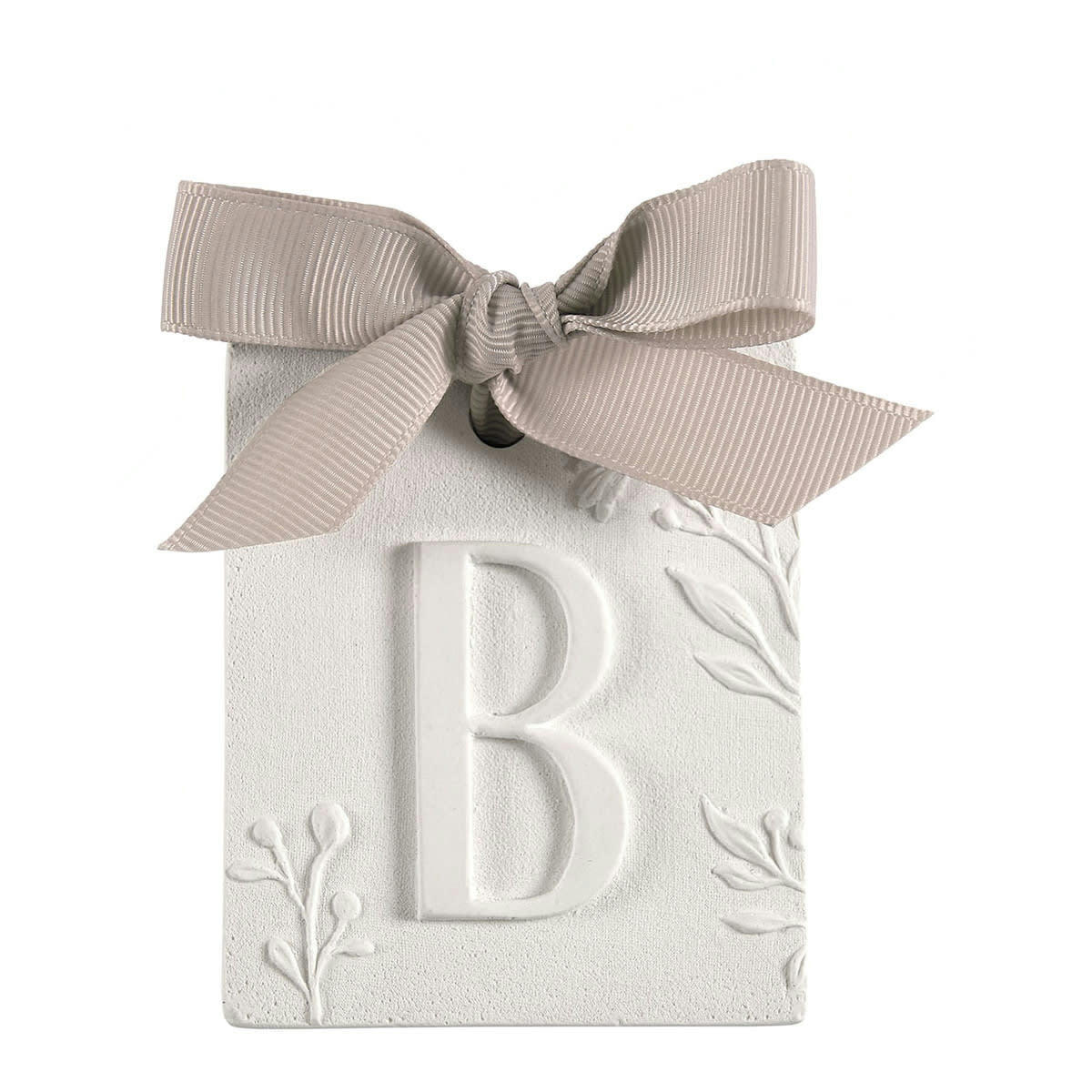 - Décor parfumé lettre B - Fleur de Coton