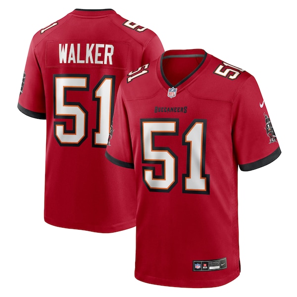 David Walker Tampa Bay Buccaneers Nike Team Game Jersey -  Red