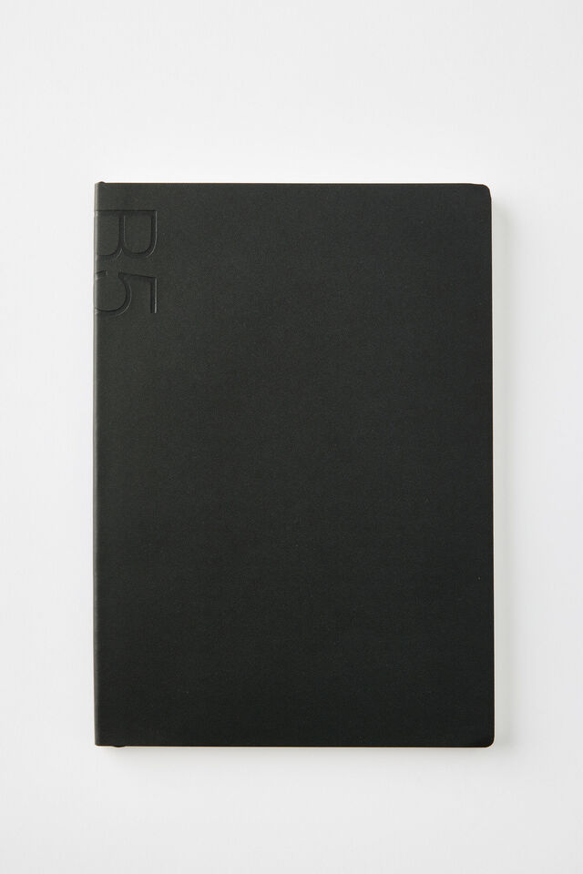 B5 Soft Plain Notetaker Notebook