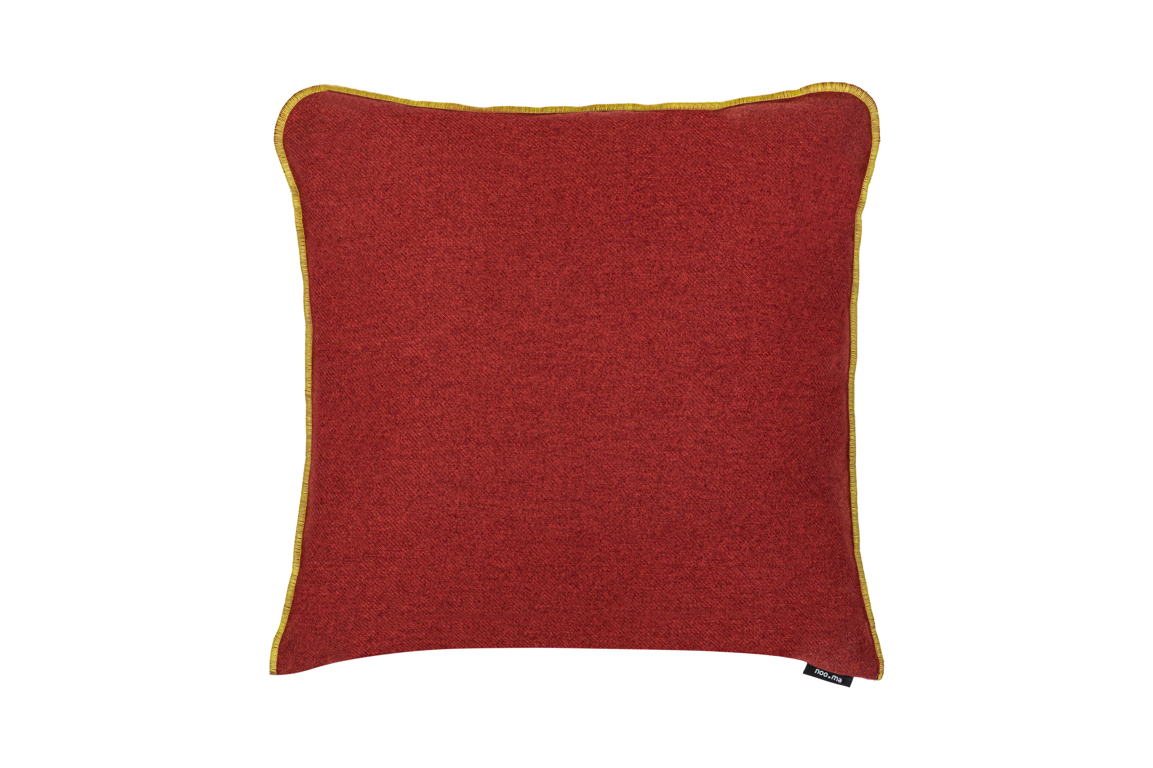 noo.ma DVU Kussen - 40x40 cm - Lilac Fluff & Poppy Red