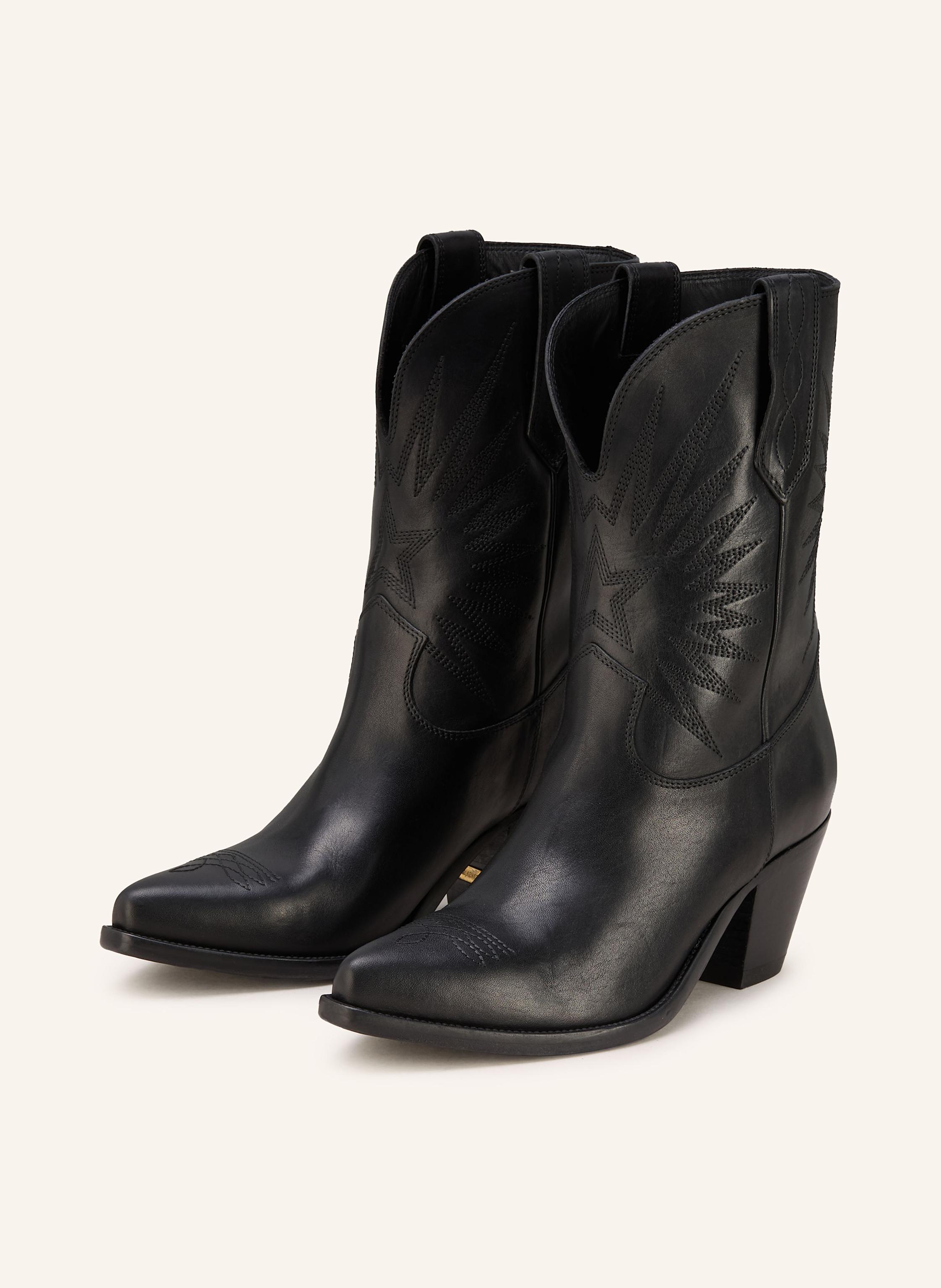 GOLDEN GOOSE Cowboy Boots WISH STAR