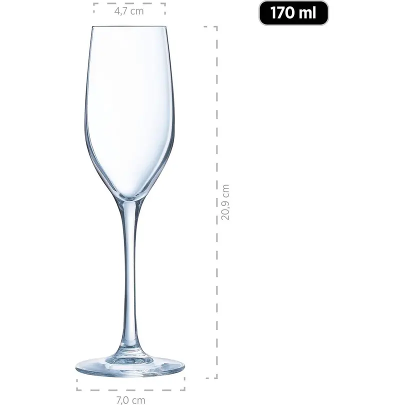 Sektglas 6er-Set IL PREMIO