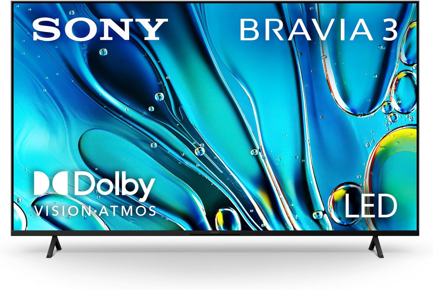 Sony 55-Inch 4K Ultra HD BRAVIA 3 LED Smart TV with Google TV  LED Flat Screen  Dolby Vision HDR  Google TV  Exclusive PS5 Features  (K-55S30)