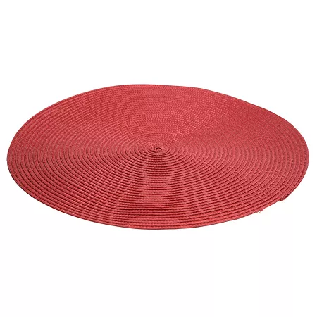 Podkładka / mata na stół słomkowa 38 cm Altom Design - Bordowa 07.MAT.0151