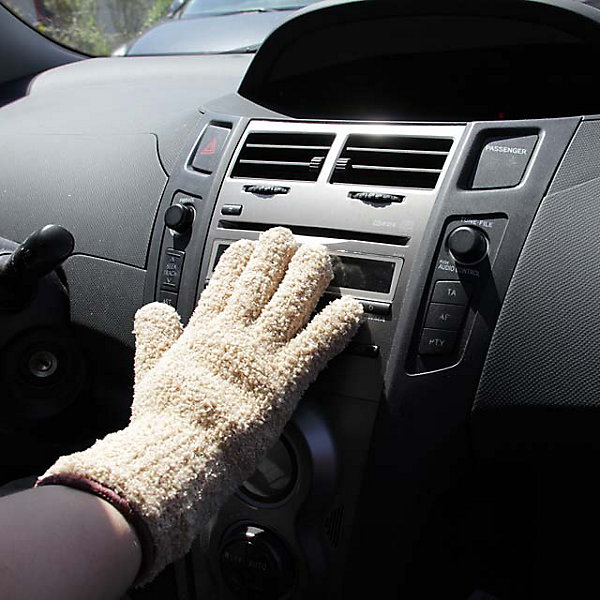 Gants microfibre anti-poussières droitier/gaucher