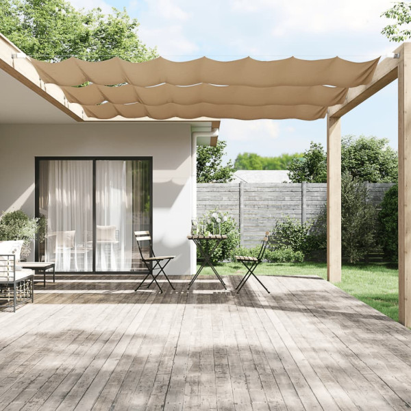 Markiza pionowa Taupe 60 x 1200 cm vidaXL