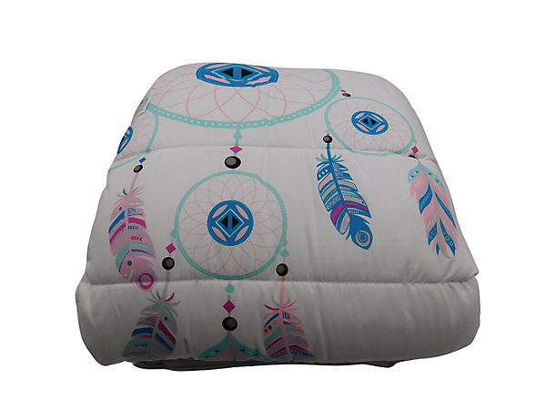 Couette tempérée imprimée attrape rêve couleur -2 personnes 220 x 240 - 10345