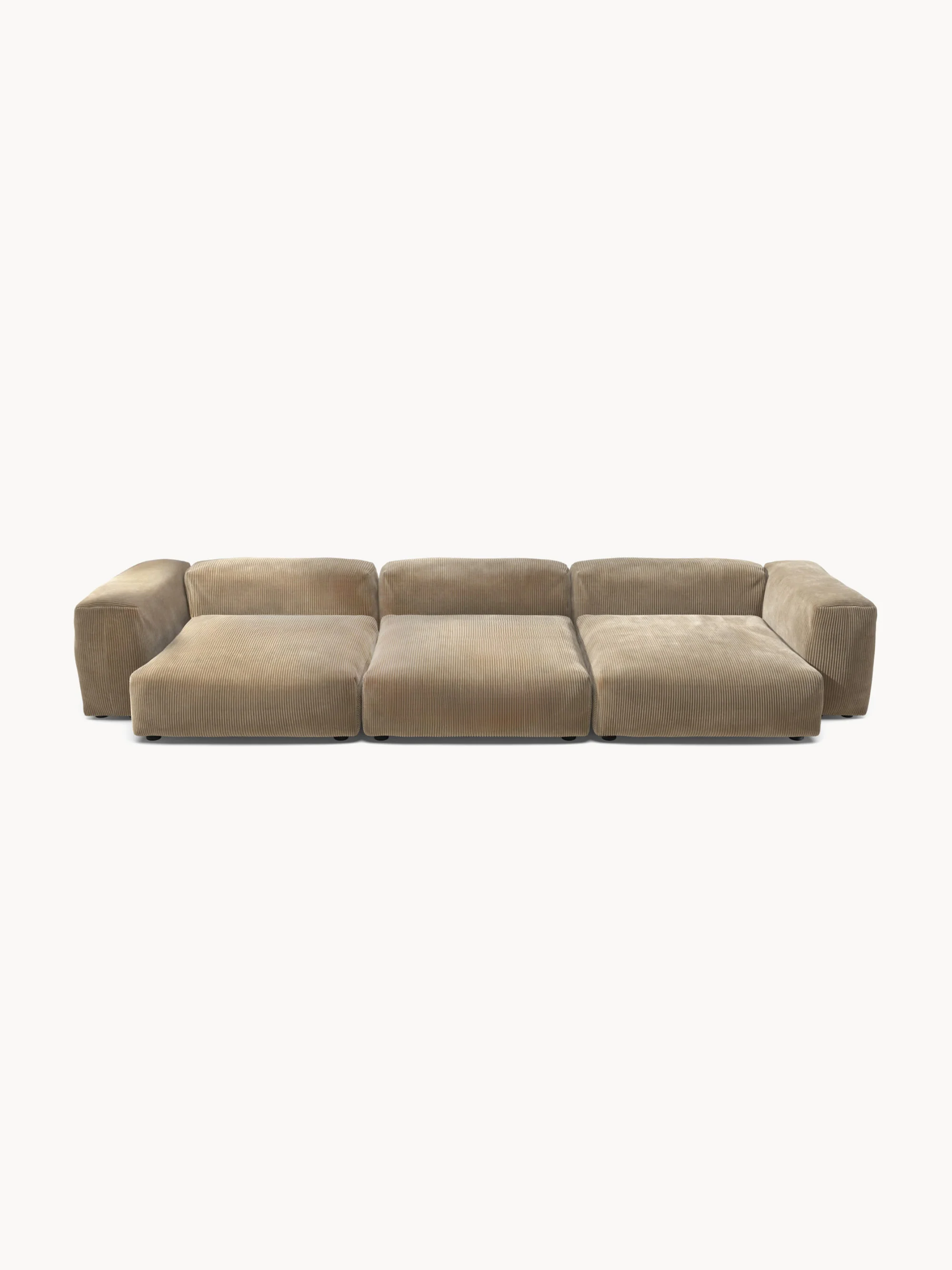 Modulares Cord-Sofa Vetsak (4-Sitzer)