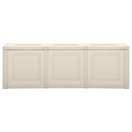 NNEVL Cushion Box Cream 125x40x42 cm 130 L