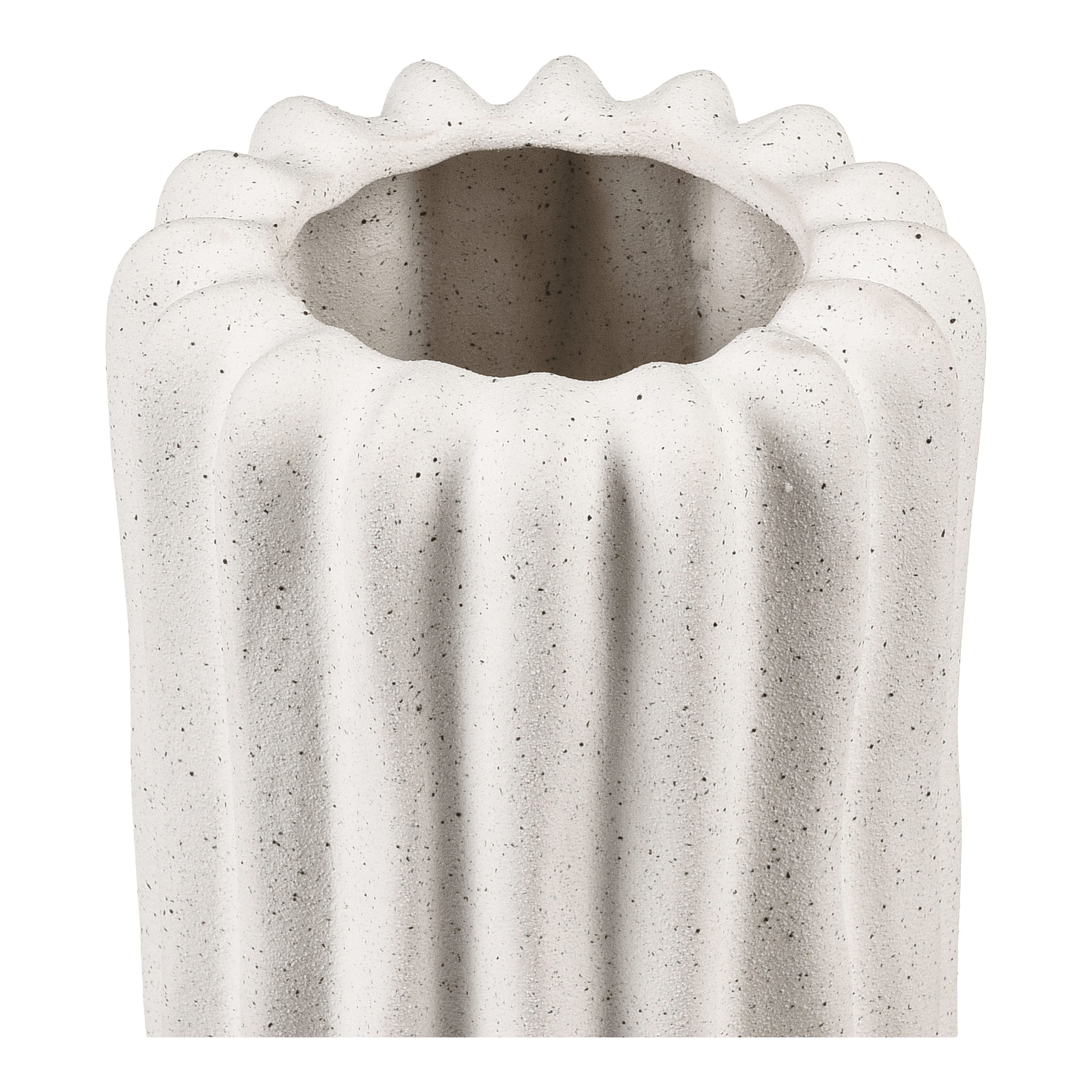 Vase Keramiko Grau, ⌀ 12 cm, H 290 mm