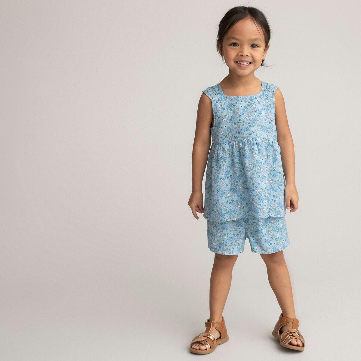 Ensemble 2 pièces blouse et short