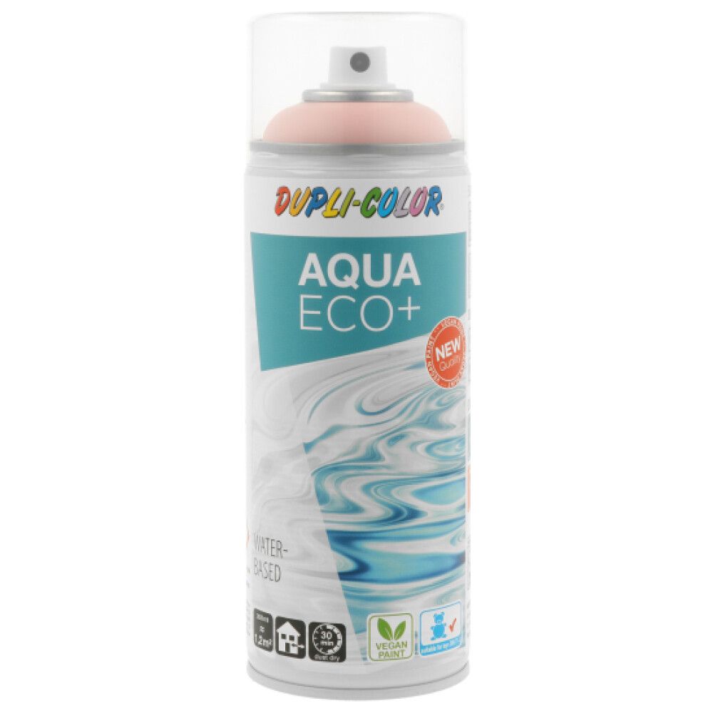 SPRAYMALING DUPLI-COLOR AQUA ECO  FRYST YOGHURT MATT ROSA 350ML
