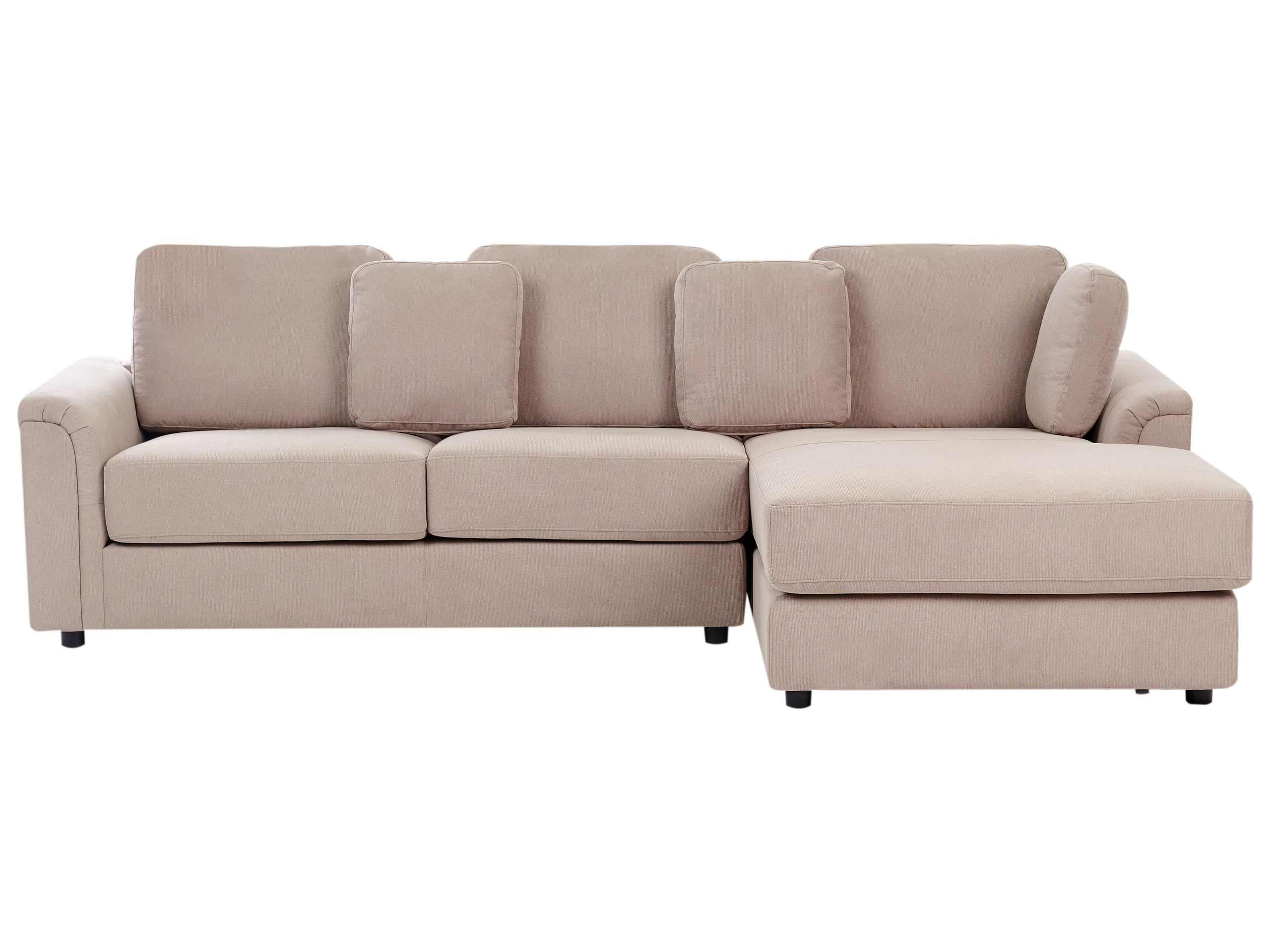 Narożnik sofa rogówka tapicerowana beżowoszara